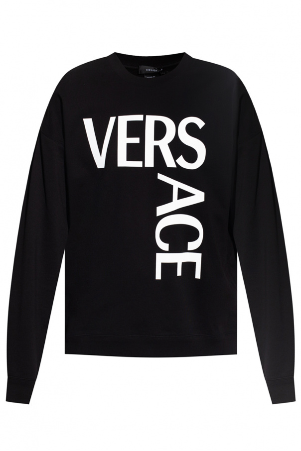 AUTHENTIC Versace Velour Crew factory Sweater Sweatshirt, size M